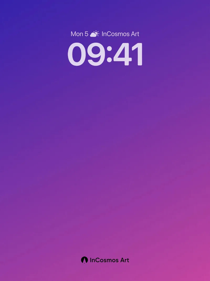 Velvet Horizon Wallpaper with Gradient Breath