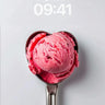 Velvet Heart Wallpaper with Raspberry Swirl wallpaper for iPhone, iPad & Mac