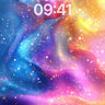 Cosmic Veil Wallpaper with Stardust Trails wallpaper for iPhone, iPad & Mac