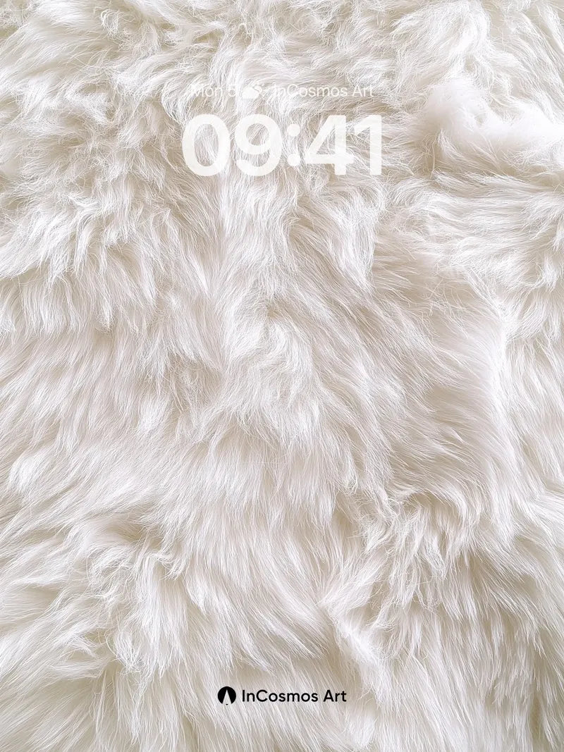 Soft Whisper Wallpaper with Cloud-Like Fluff