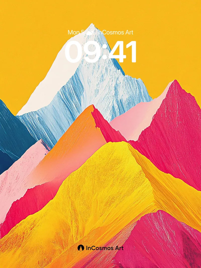Crimson Peaks Wallpaper with Sunlit Frost wallpaper for iPhone, iPad & Mac