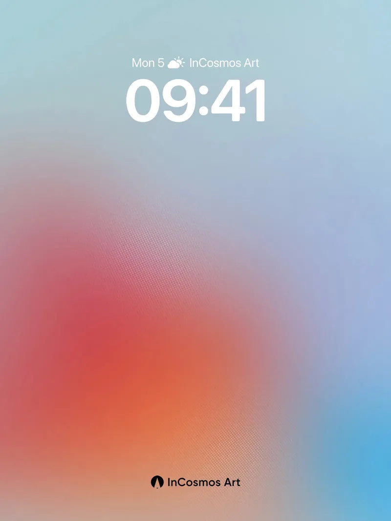 Breathing Gradient Wallpaper with Soft Hues