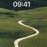 Winding River Green Hills Wallpaper