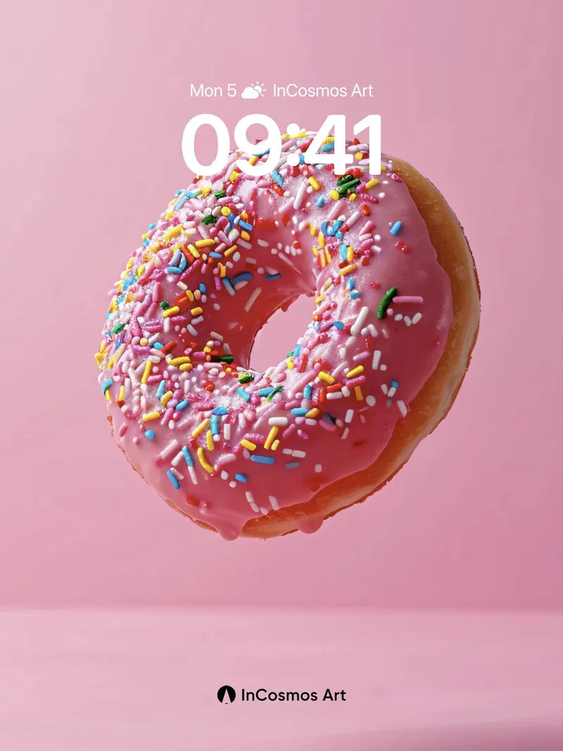 Playful Float Wallpaper with Sprinkle Halo wallpaper for iPhone, iPad & Mac
