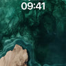 Emerald Veil Wallpaper with Wood Soul wallpaper for iPhone, iPad & Mac