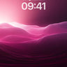 Luminous Abyss Wallpaper with Ethereal Waves wallpaper for iPhone, iPad & Mac