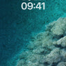 Sapphire Depth Wallpaper with Whispering Currents wallpaper for iPhone, iPad & Mac