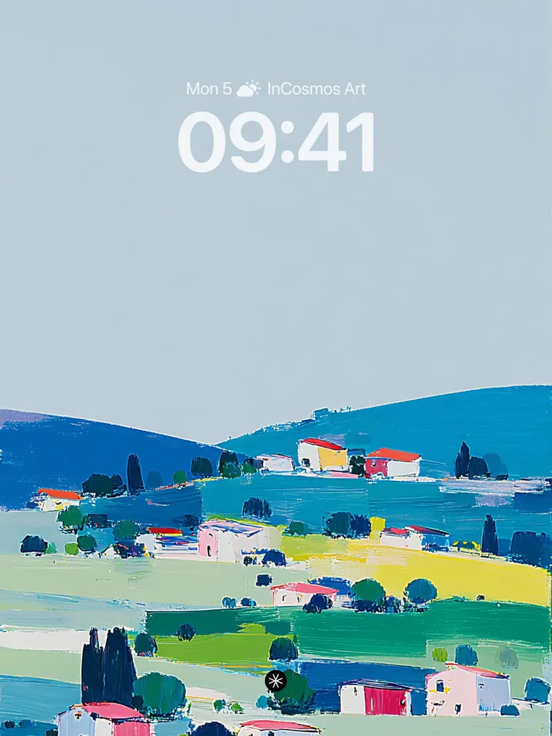 Pastel Hills Serenity Wallpaper wallpaper for iPhone, iPad & Mac