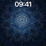 Cosmic Lattice Wallpaper with Starlight Veins wallpaper for iPhone, iPad & Mac