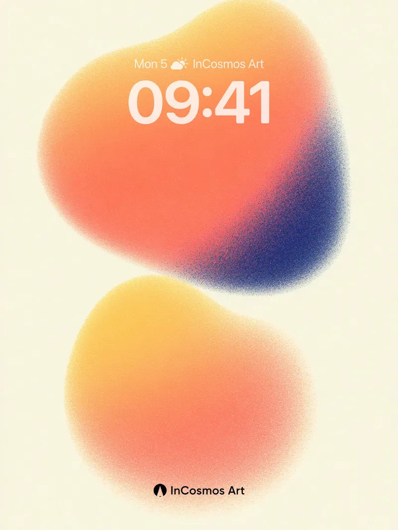 Warm Hush Wallpaper with Soft Edges