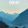 Serenity Ridge Wallpaper with Distant Peaks wallpaper for iPhone, iPad & Mac