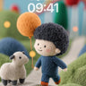 Whimsical Woolen Wonderland Wallpaper with Fuzzy Friends wallpaper for iPhone, iPad & Mac