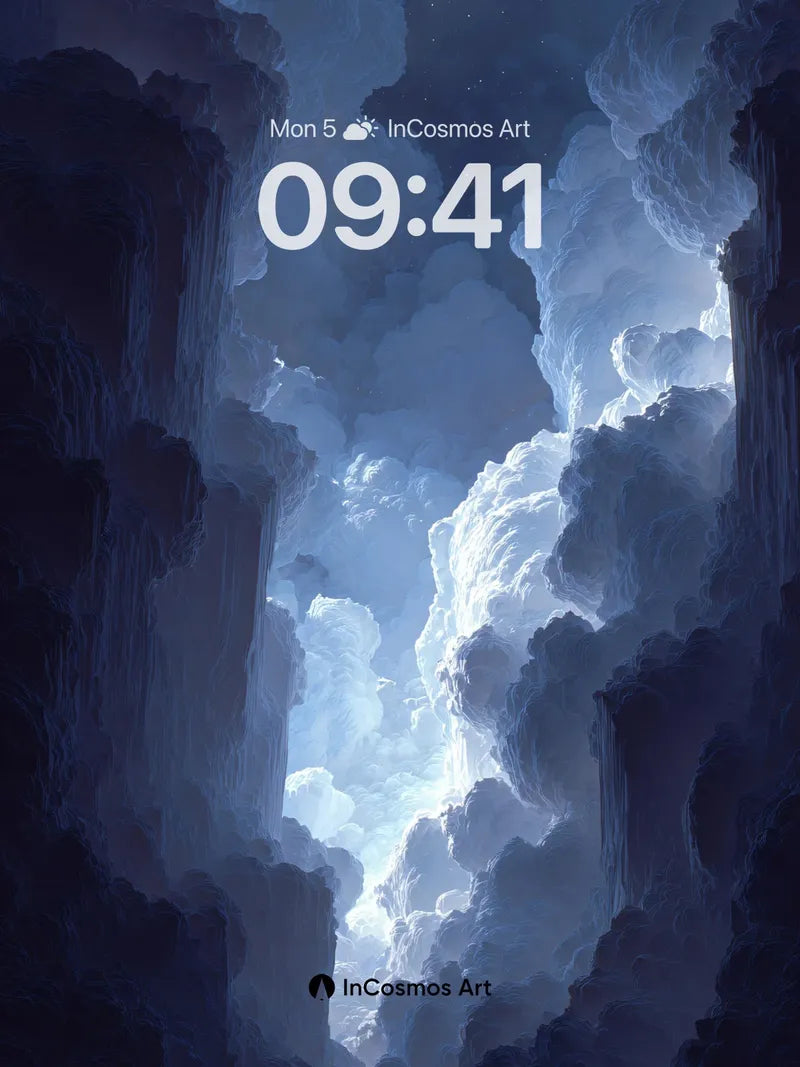 Ethereal Mist Background with Soft Gradient