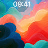 Colorful Waves Wallpaper wallpaper for iPhone, iPad & Mac