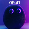 Neon Hush Wallpaper with Furry Eyes wallpaper for iPhone, iPad & Mac