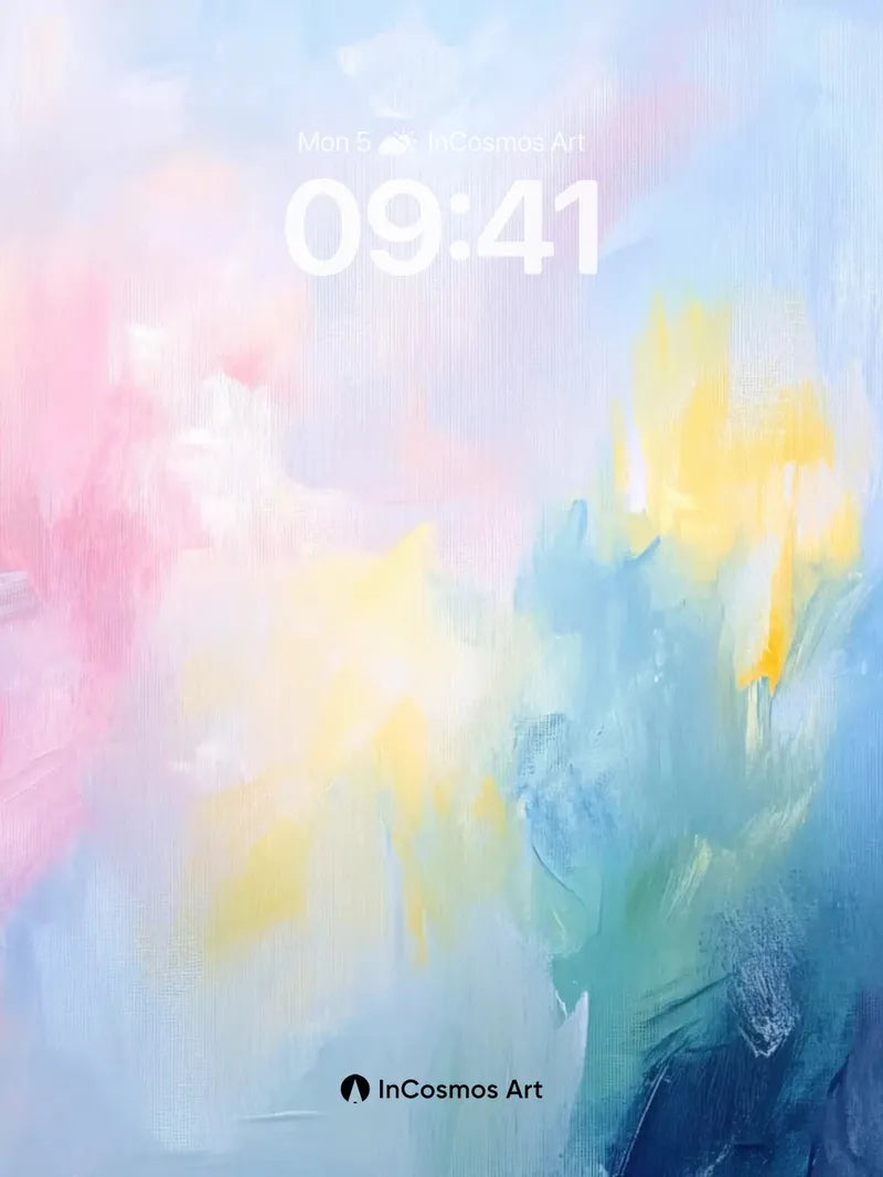 Serene Hues Wallpaper with Ethereal Light