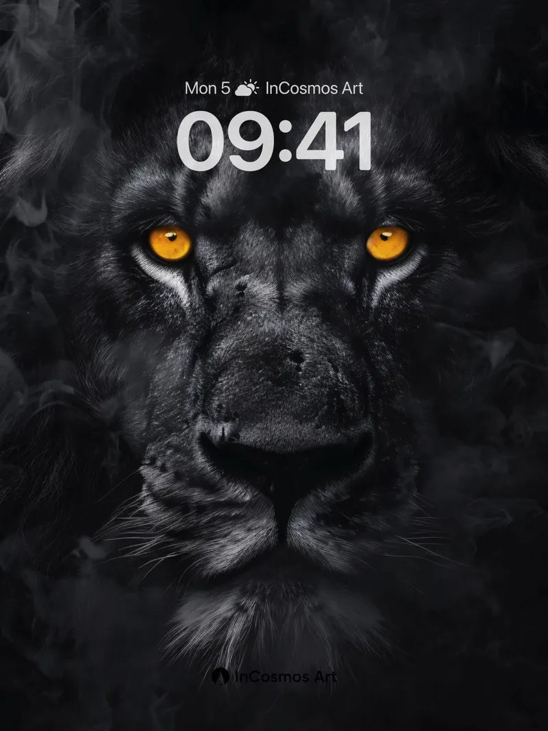 Shadowed Gaze Wallpaper with Smoldering Eyes