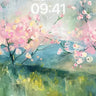 Serenity Bloom Wallpaper with Soft Petal Drift wallpaper for iPhone, iPad & Mac