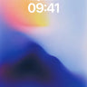 Serene Gradient Wallpaper with Mountain Silhouette wallpaper for iPhone, iPad & Mac