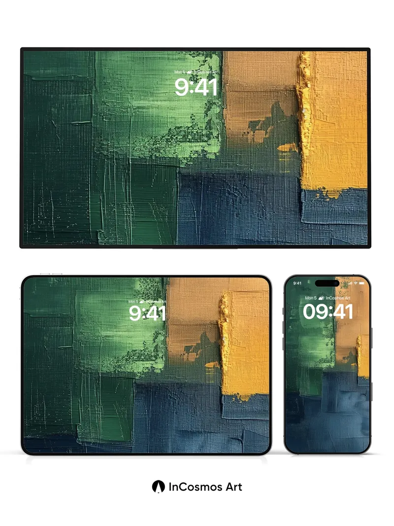 Muted Echoes Wallpaper with Textured Canvas Veils