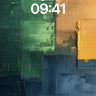 Muted Echoes Wallpaper with Textured Canvas Veils wallpaper for iPhone, iPad & Mac