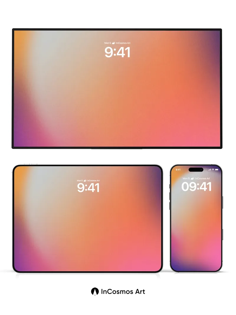 Luminous Haze Wallpaper with Ethereal Gradient