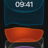 Neon Pulse Wallpaper with Floating Forms wallpaper for iPhone, iPad & Mac