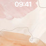 Serene Brushstroke Wallpaper with Whispering Lines wallpaper for iPhone, iPad & Mac