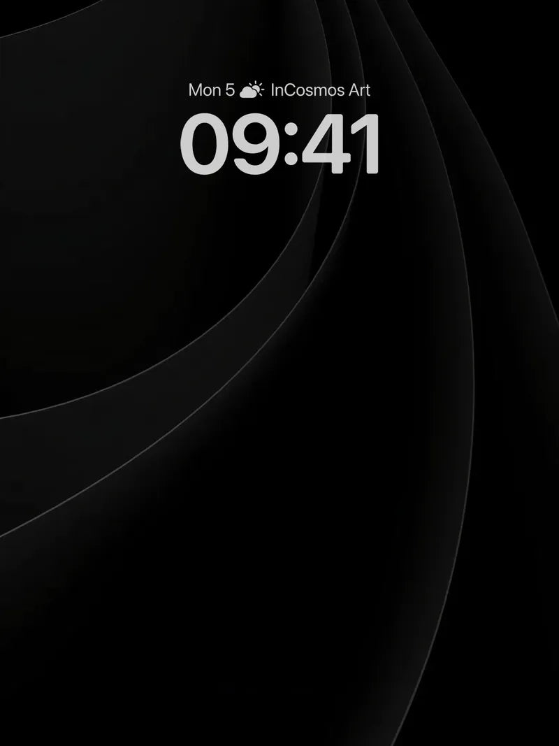 Shadow Weave Wallpaper with Silent Curves