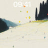 Whispering Hills Minimalist Landscape Wallpaper