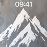 Silent Summit Wallpaper with Frosted Peaks wallpaper for iPhone, iPad & Mac