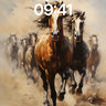 Thundering Herd Wallpaper with Dust-Blown Motion wallpaper for iPhone, iPad & Mac