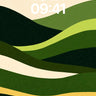 Serenity Ridge Wallpaper with Earth-Toned Flow wallpaper for iPhone, iPad & Mac