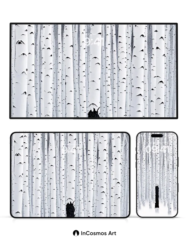 Silent Grove Wallpaper with One Dark Truth