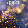 Golden Dust Mirage Wallpaper with Floating Light wallpaper for iPhone, iPad & Mac