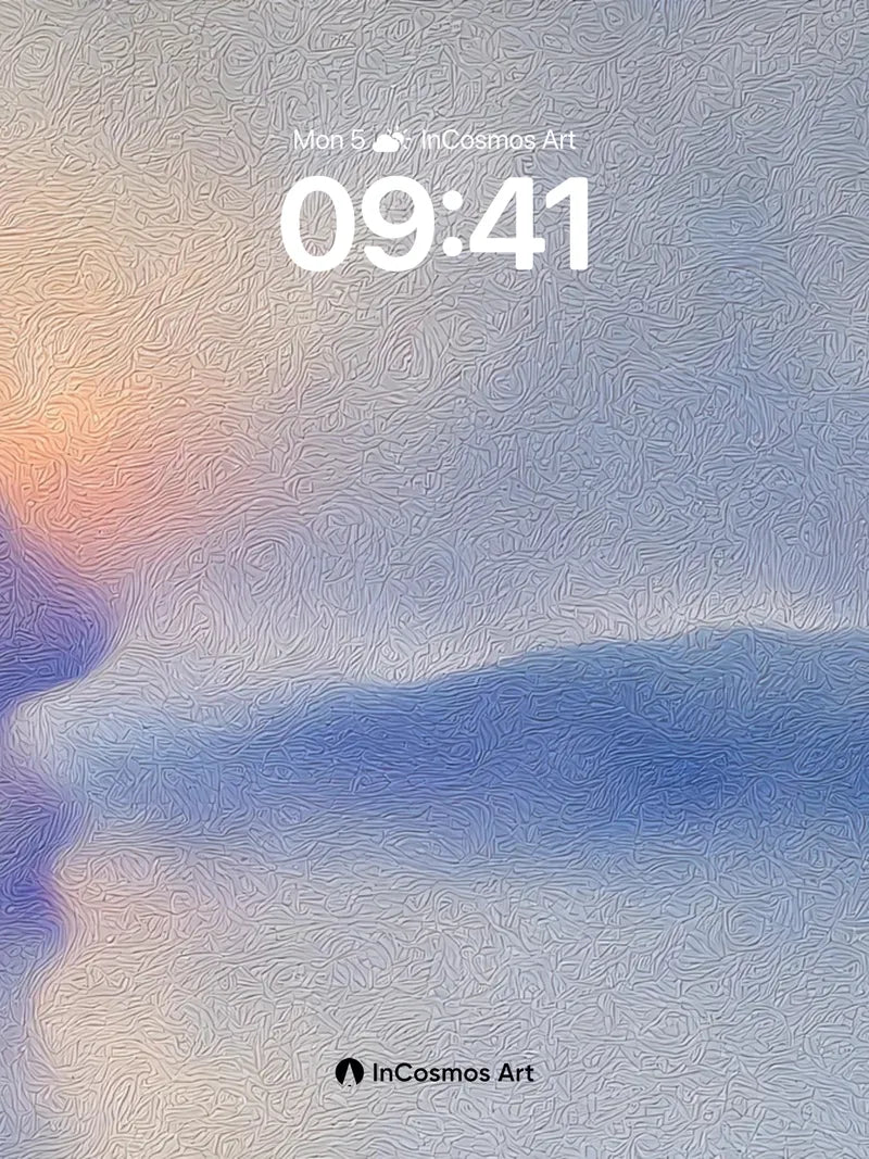 Silent Horizon Wallpaper with Ethereal Light