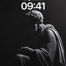 Shadowed Marble Wallpaper with Whispering Light wallpaper for iPhone, iPad & Mac