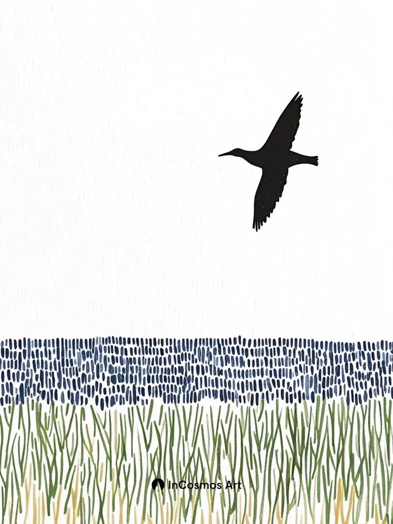 Serenity Flight Wallpaper with Grassline Horizon