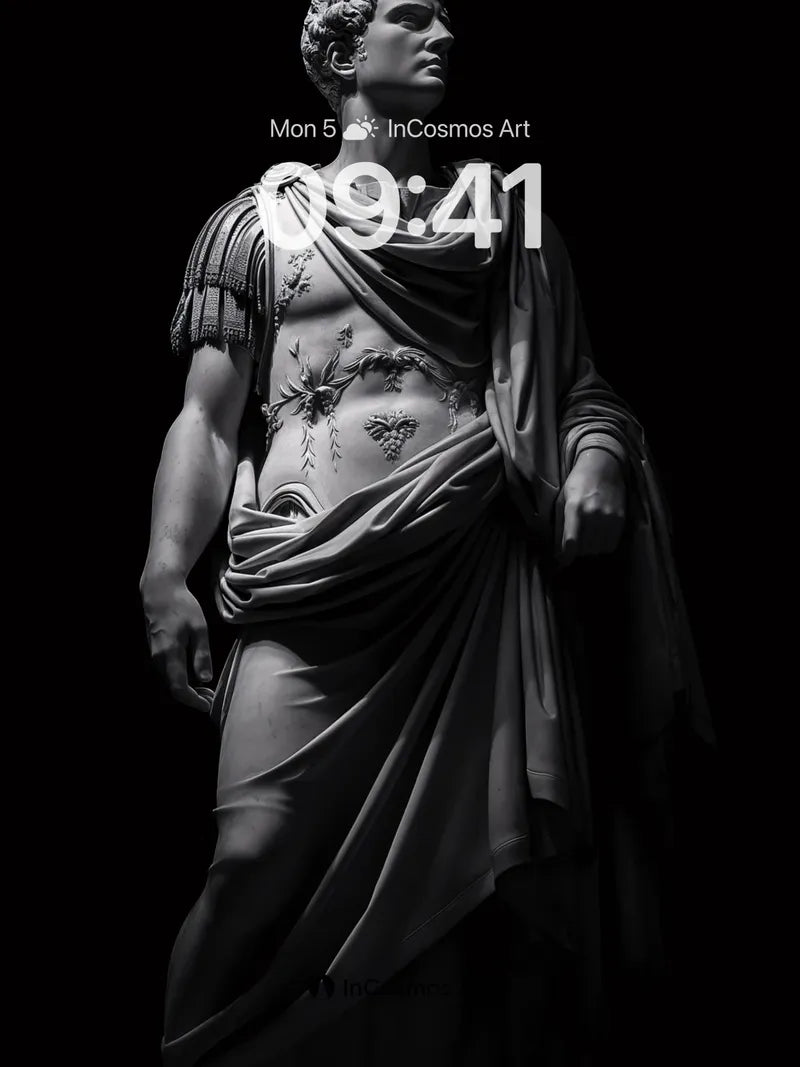 Stone Sentinel Wallpaper with Ancient Light