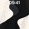 Cosmic Drift Wallpaper with Starlit Veins wallpaper for iPhone, iPad & Mac