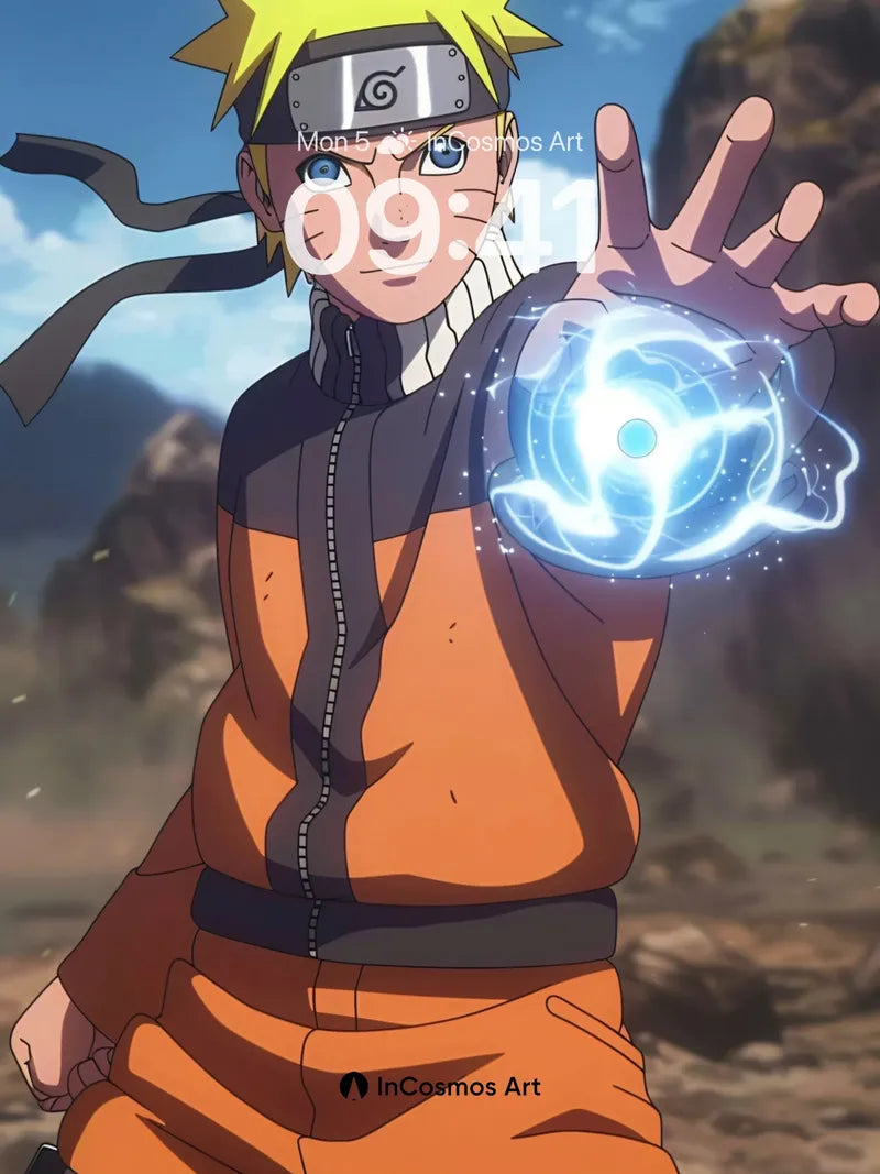 Electric Storm Wallpaper with Spiral Light