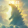 Sunlit Titan Wallpaper with Thunderous Sky wallpaper for iPhone, iPad & Mac