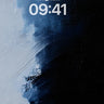 Deep Blue Gradient Abstract Wallpaper wallpaper for iPhone, iPad & Mac