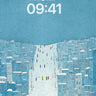 Snowy Urban Retreat Wallpaper wallpaper for iPhone, iPad & Mac