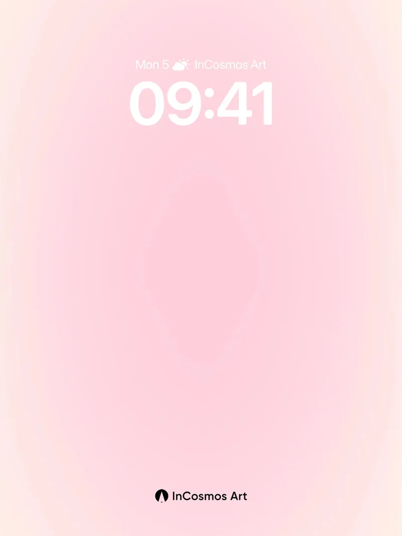 Soft Hush Gradient Wallpaper with Ethereal Light