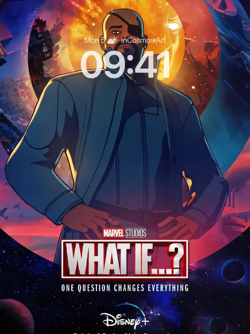 Cosmic Echo Wallpaper with Animated Depth wallpaper for iPhone, iPad & Mac