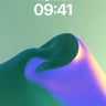 Luminous Fold Wallpaper with Gradient Breath wallpaper for iPhone, iPad & Mac