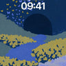Midnight Butterfly Migration Wallpaper with Celestial Flow wallpaper for iPhone, iPad & Mac