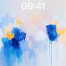 Serenity Bloom Wallpaper with Floating Hues wallpaper for iPhone, iPad & Mac