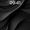 Shadowed Waves Wallpaper with Depth Illusion wallpaper for iPhone, iPad & Mac